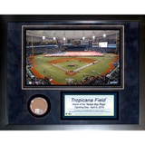 Tropicana Field Mini Dirt Collage Framed Memorabilia