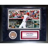 Hideki Matsui Mini Dirt Collage Framed Memorabilia