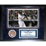 Derek Jeter Mini Dirt Collage Framed Memorabilia