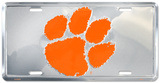 Universidad de Clemson Cartel de chapa Universidad de Clemson Cartel de chapa