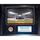 Rogers Centre Mini Dirt Collage Framed Memorabilia
