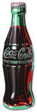 Coca Cola Coke Bottle Plaque en métal