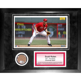 Scott Rolen Mini Dirt Collage Framed Memorabilia
