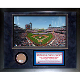 Citizen's Bank Park Mini Dirt Collage Framed Memorabilia