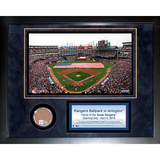 Ballpark at Arlington Mini Dirt Collage Framed Memorabilia