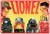 Lionel Trains Father and Son Tin Sign