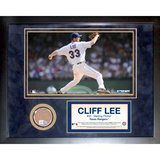 Cliff Lee Texas Rangers Mini Dirt Collage Framed Memorabilia