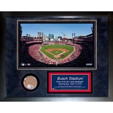 Busch Stadium Mini Dirt Collage Framed Memorabilia