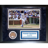 Kosuke Fukudome Mini Dirt Collage Framed Memorabilia