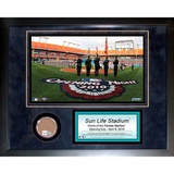 Sun Life Field Mini Dirt Collage Framed Memorabilia