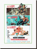 Thunderball-Look out Stretched Canvas Print