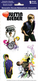 Justin Bieber Peel and Stick Removable Reusable Decorative Decals Sticker Pack Stickers
