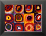 Farbstudie Quadrate, c.1913 Prints by Wassily Kandinsky
