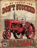 Farmall - Succeed Tin Sign