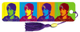 Justin Bieber Pop Art Colors Music Beaded Bookmark Bookmark