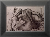 Femme à sa toilette Posters par Edgar Degas