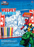 Marvel Heroes Velvet Frames Craft Supplies