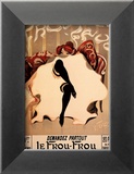 Le Frou Frou Poster by Lucien-Henri Weiluc