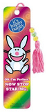 It's Happy Bunny Ok I'm Perfect Now Stop Staring Beaded Bookmark Bookmark