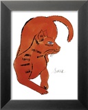 25 Cats Named Sam and One Blue Pussy by Andy Warhol, c.1954 (Red Sam) Affiches par Andy Warhol