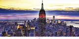 Manhattan Sunset Prints by Philip Plisson