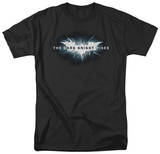 The Dark Knight Rises - Cracked Bat Logo T-shirts