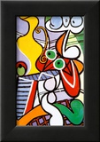 Stilleben mit Birnen und Trauben Kunstdrucke von Pablo Picasso