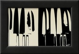 Knives, c.1982 (Cream and Black) Prints by Andy Warhol
