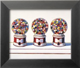 Three Machines, 1963 Prints by Wayne Thiebaud
