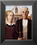 American Gothic Poster by Grant Wood
