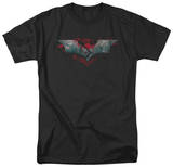The Dark Knight Rises - Split & Crack Logo T-Shirt