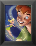 Tinker Bell and Peter Pan: A Touch of Magic Prints