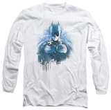 Long Sleeve: The Dark Knight Rises - Spray Bat T-shirts