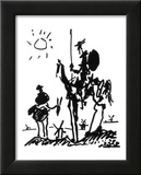 Don Quichotte Affiche par Pablo Picasso