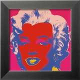 Marilyn, c.1967 (On Red) Posters by Andy Warhol