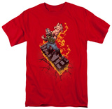 The Dark Knight Rises - Bane on Fire T-shirts