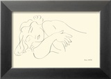 Sleeping Model Print by Henri Matisse