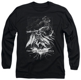 Long Sleeve: The Dark Knight Rises - Rising Sketch Shirts
