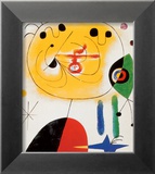 Et Fixe Les Cheveux d'une Etoile Póster por Joan Miró