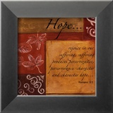 Words to Live By, Hope Print by Debbie DeWitt