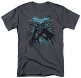 The Dark Knight Rises - Blue Crackle T-shirts