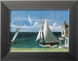 The Lee Shore Print by Edward Hopper