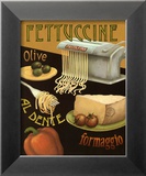Fettuccine Plakat af Daphne Brissonnet Fettuccine Plakat af Daphne Brissonnet