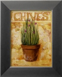 Chives Poster by Carol Elizabeth