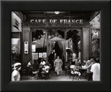 Café de France Affiches par Willy Ronis
