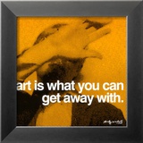 Art Poster by Andy Warhol