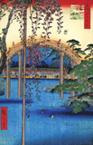 Tenjin Shrine at Kameido Posters by Ando Hiroshige