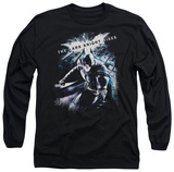 Long Sleeve: The Dark Knight Rises - More than a Man T-Shirt