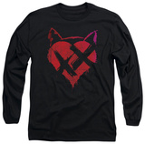 Long Sleeve: The Dark Knight Rises - No Heart T-Shirt