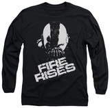 Long Sleeve: The Dark Knight Rises - Fire Rises T-Shirt